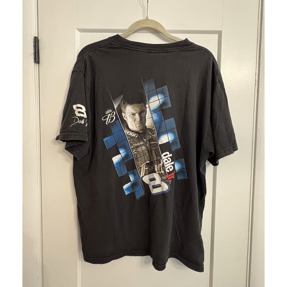 VTG Dale Earnhardt Jr. #8 Double-Sided Winners Circle Budweiser Shirt Size XL